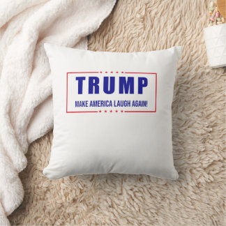 Cojín Decorativo Trump: ¡Haz que América se ría de nuevo!