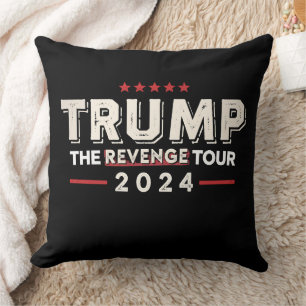 Cojín Decorativo Trump La Venganza Tour 2024