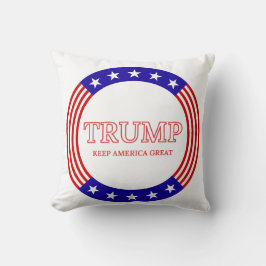 Cojín Decorativo Trump mantiene a Estados Unidos grande