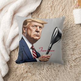 Cojín Decorativo Trump: ¡Más años de grandeza!