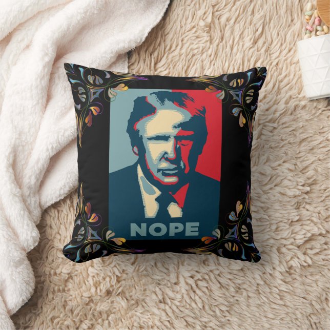 Cojín decorativo Trump Nope (Manta)