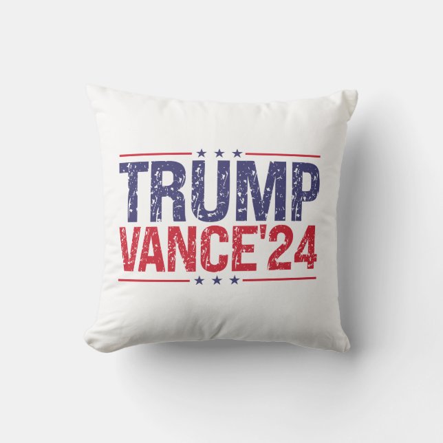 Cojín Decorativo Trump Vance 2024 (Anverso)