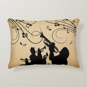 Cojín Decorativo Trumpet Section Rustic Music
