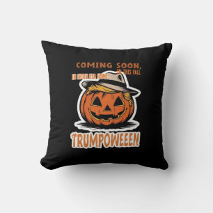 Cojín Decorativo Trumpkin de Donald's - Clásico de Halloween