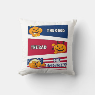 Cojín Decorativo Trumpkin presidente Halloween