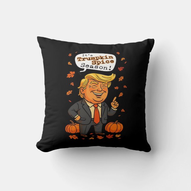 Cojín Decorativo Trumpkin Spice Season Classic (Anverso)