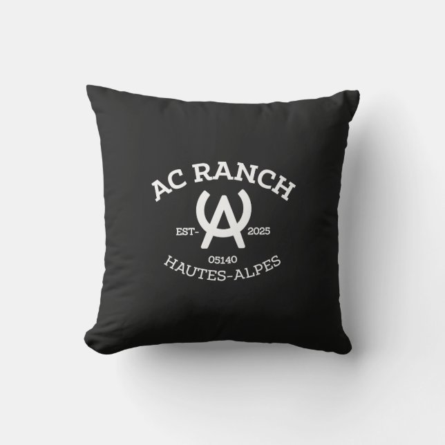COJÍN DECORATIVO TSHIRT AC RANCH (Anverso)