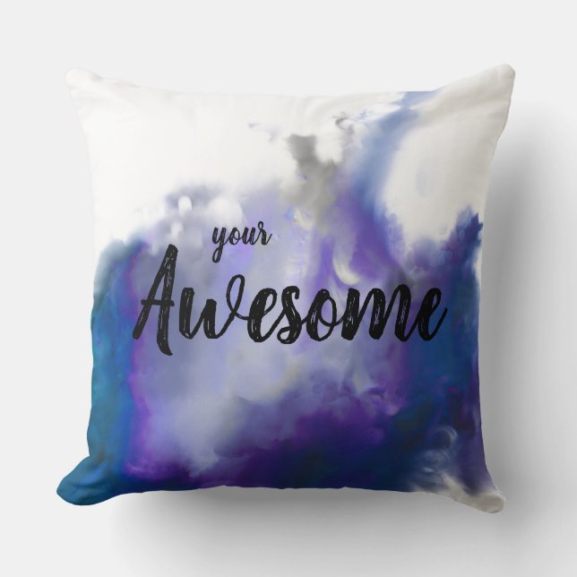 Cojín Decorativo tu asombroso (Anverso)