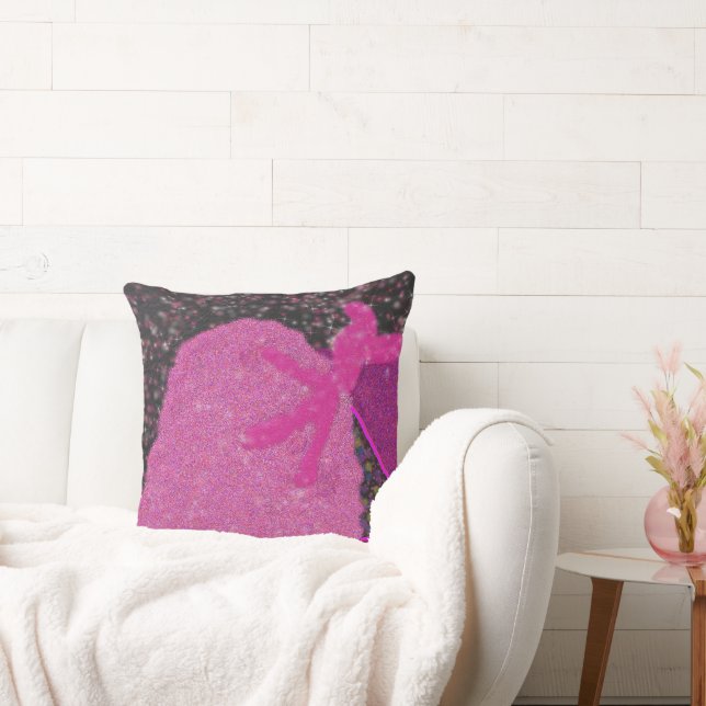 Cojín Decorativo Tu B'Shvat, purpurina del árbol de breakdance, ט ״ (Sofá)