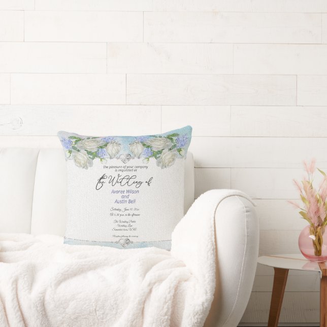 Cojín Decorativo Tu Invitación De Boda En Una (Sofá)