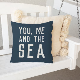 Cojín Decorativo Tú, yo y el mar