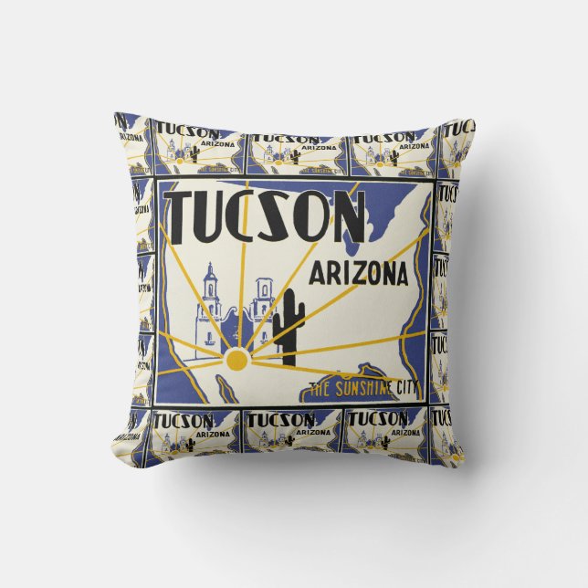 Cojín Decorativo Tucson Arizona (Anverso)