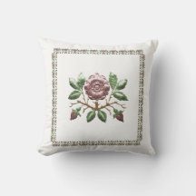 Tudor Rosa Pillow