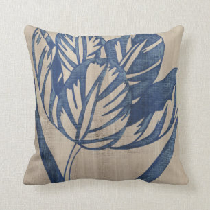 Cojín Decorativo Tulip índigo