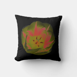 Cojín Decorativo Tulip Rojo Gótico Gloomy Pillow