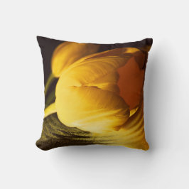 Cojín Decorativo Tulipán amarillo romántico