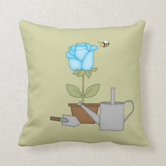 Cojín Decorativo Tulipán azul