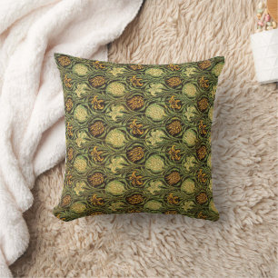 Cojín Decorativo Tulipán y Lirio, patrón famoso,