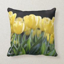 Tulipanes amarillo bonito