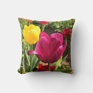 Cojín Decorativo Tulipanes de primavera, Oregón