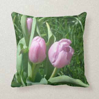 Cojín Decorativo Tulipanes rosados