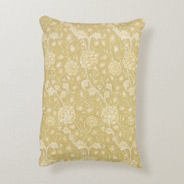 Cojín Decorativo Tulipanes salvajes de William Morris, arte de las  (Atrás (Vertical))