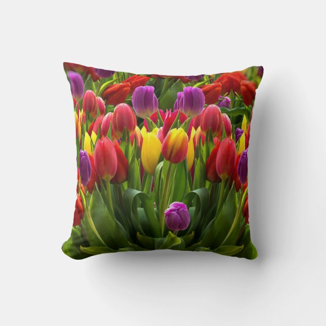 Cojín Decorativo Tulips brillante (Anverso)