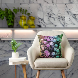 Cojín Decorativo Tulips de Pastel Arcoiris