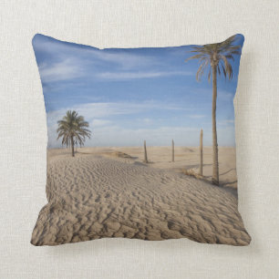 Cojín Decorativo Túnez, desierto del Sahara, Douz, gran duna, amane