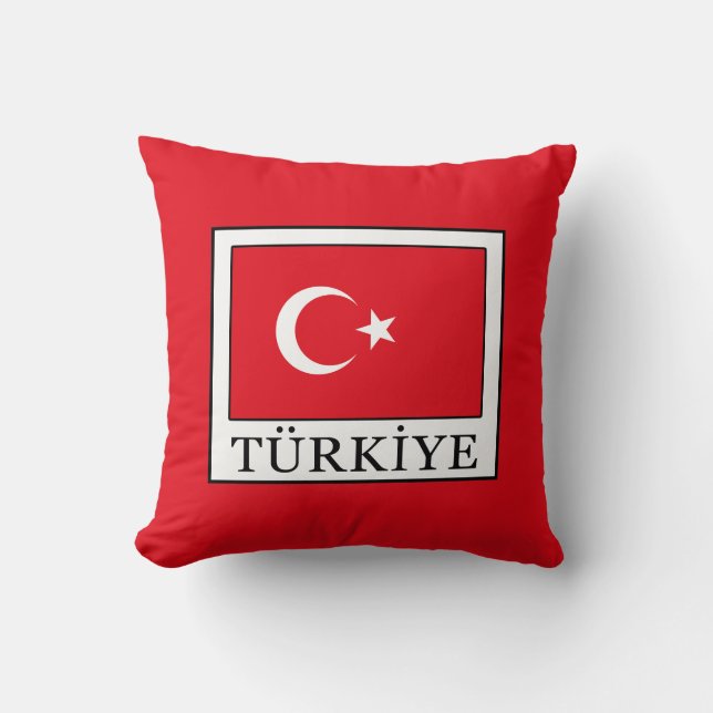 Cojín Decorativo Türkiye (Anverso)