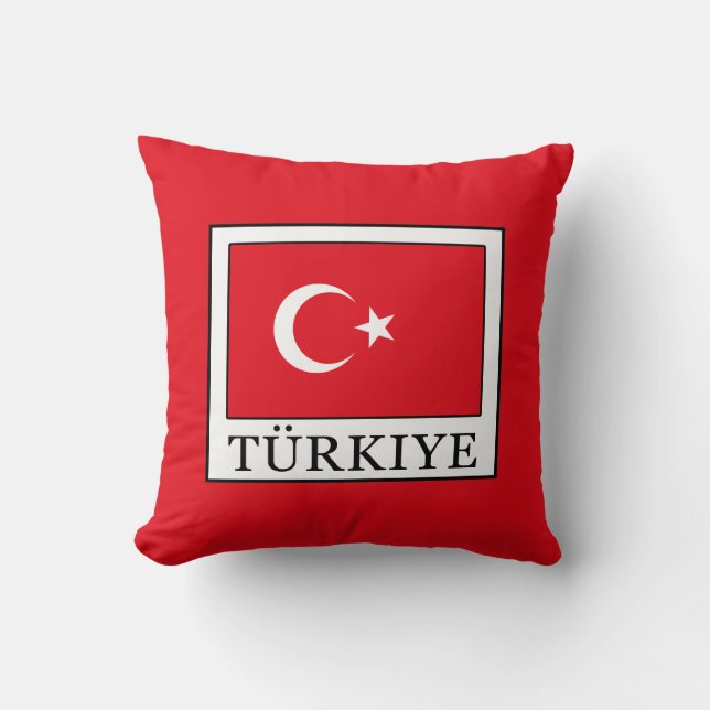 Cojín Decorativo Türkiye (Anverso)