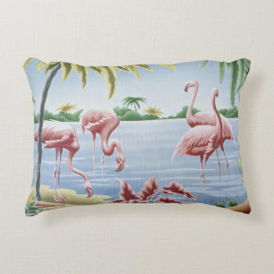 Cojín decorativo Turner Flamingo con colores vibra