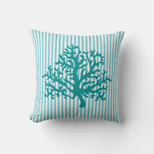 Cojín decorativo Turquesa de Coral Reef