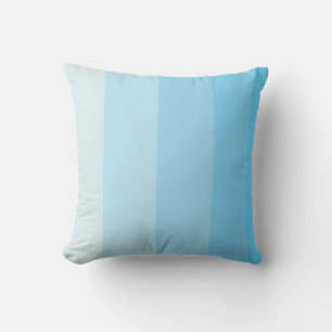 Cojín Decorativo Turquesa Ombre de rayas
