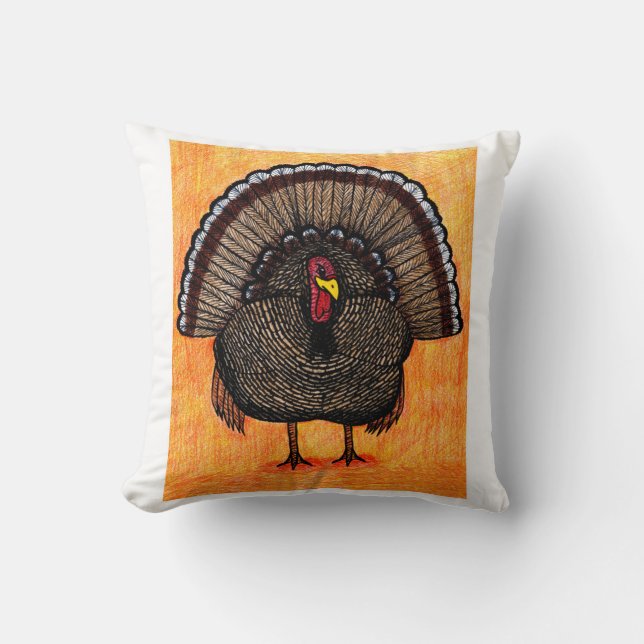 Cojín Decorativo Turquía dura (Anverso)