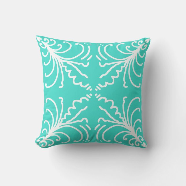 Cojín Decorativo Turquoise deco (Anverso)