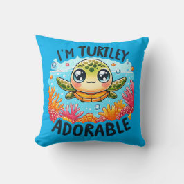 Cojín Decorativo "Turtley Adorable"