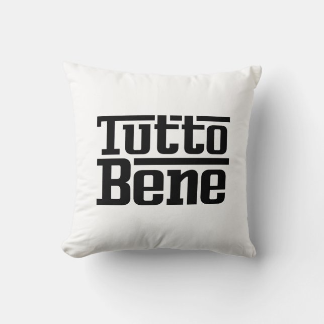 Cojín Decorativo Tutto Bene (Anverso)