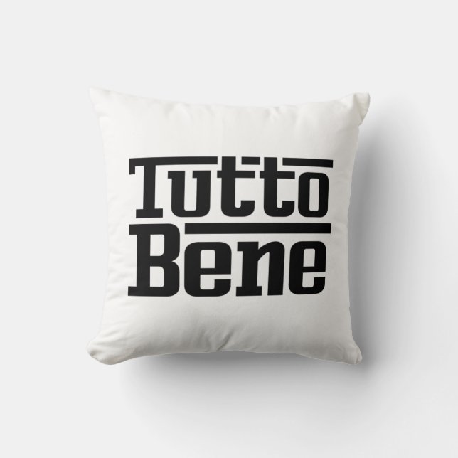 Cojín Decorativo Tutto Bene (Anverso)