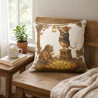 Cojín Decorativo Tux & Twitch Woodland Evening Glow