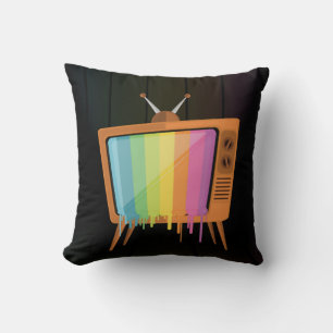 Cojín Decorativo TV arco iris