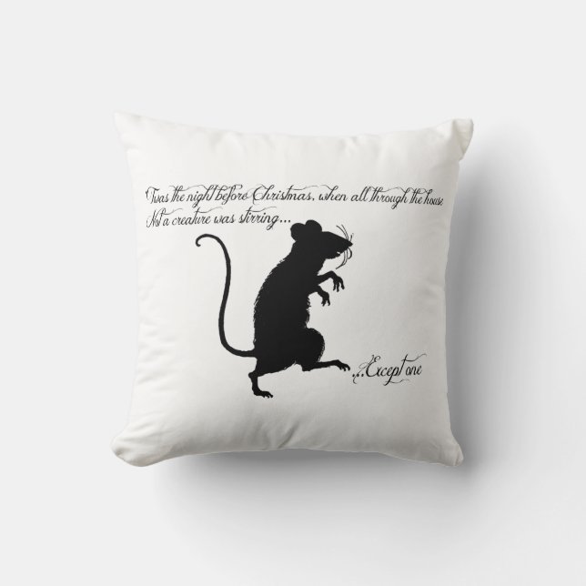 Cojín Decorativo 'Twas la noche antes del navidad (Anverso)