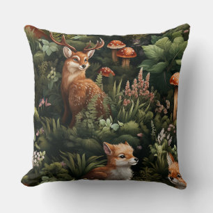 Cojín Decorativo Twilight Forest Friends Botanical