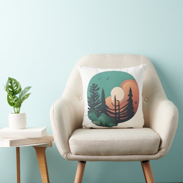 Cojín Decorativo Twilight Pines (Silla)