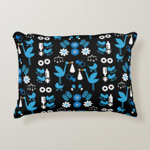 Cojín Decorativo Twin Boy Stalk Delivery Blue