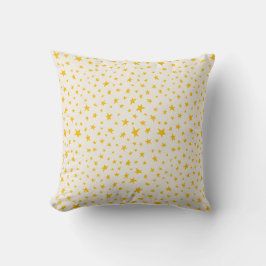 Cojín Decorativo Twinkle Stars golden yellow and cream