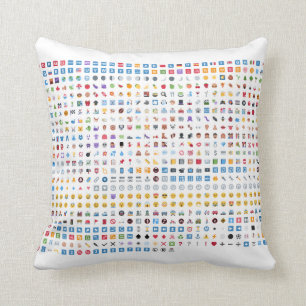 Cojín Decorativo Twitter emojis pillow