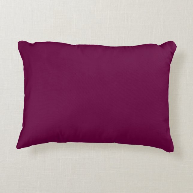 Cojín Decorativo Tyrian Purple (Reverso)