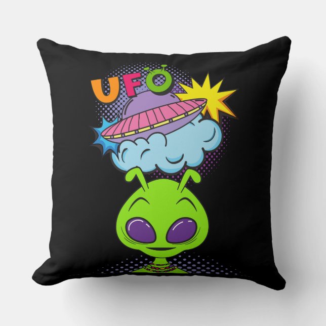 Cojín Decorativo ufo (Anverso)