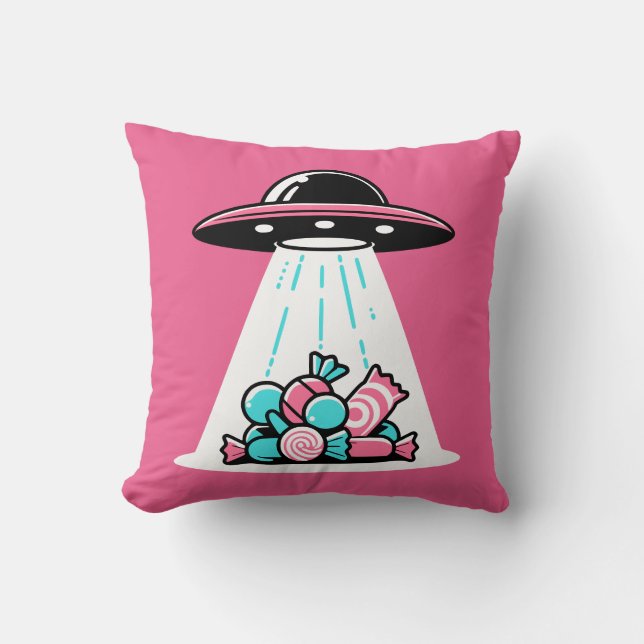 Cojín Decorativo UFO Candy (Anverso)